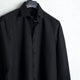 Black Relaxed Fit Linen Shirt