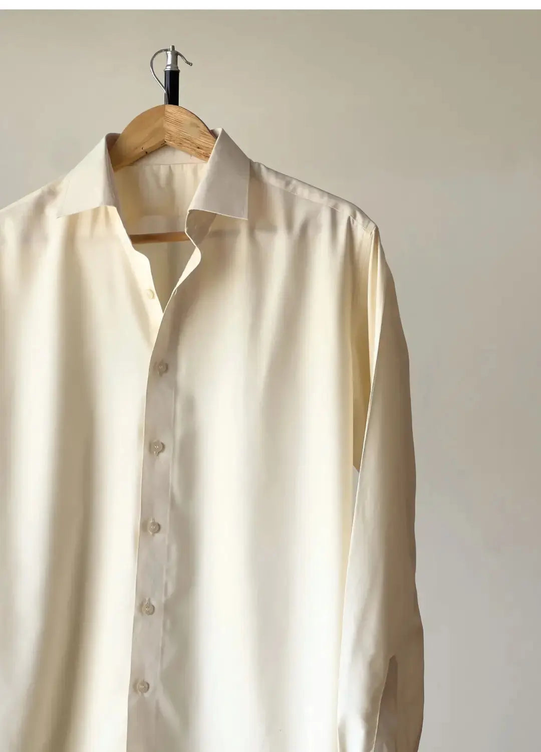 Cream Relaxed-fit Shirt Wayne
