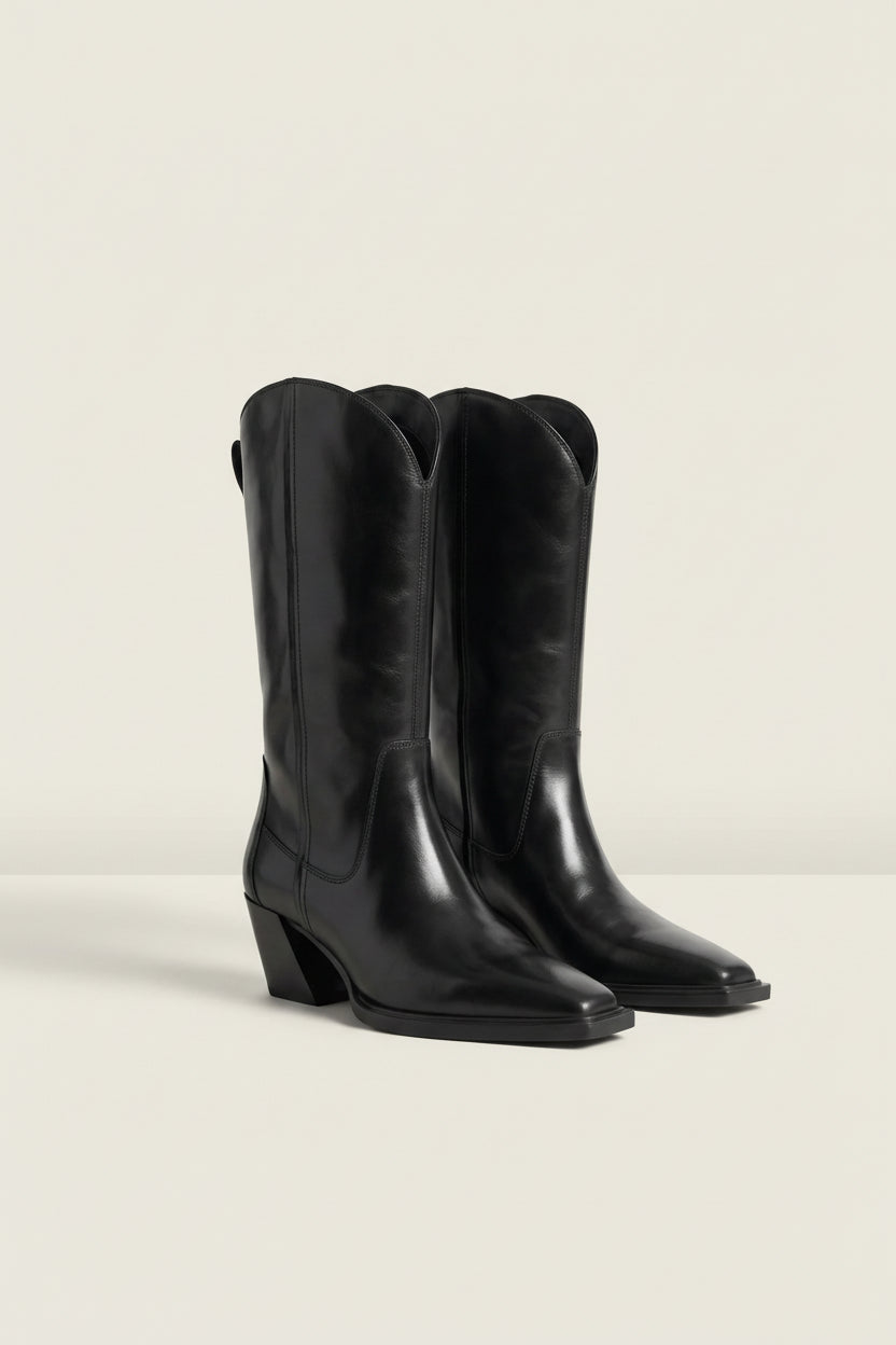 The Meridian Western Long Boot - Women Wayne Studio.