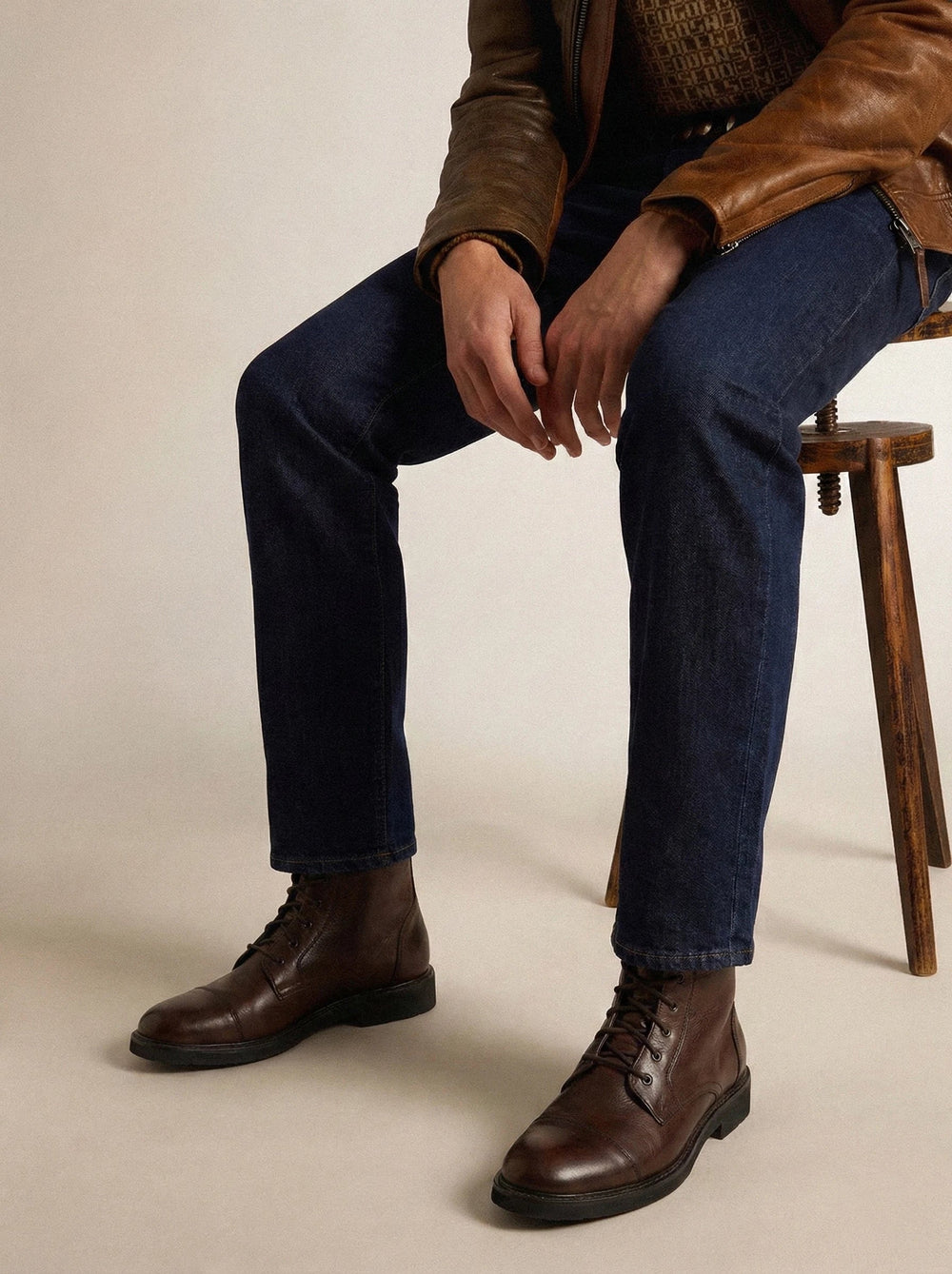 The Maverick Cap-Toe Boot Wayne Studio.