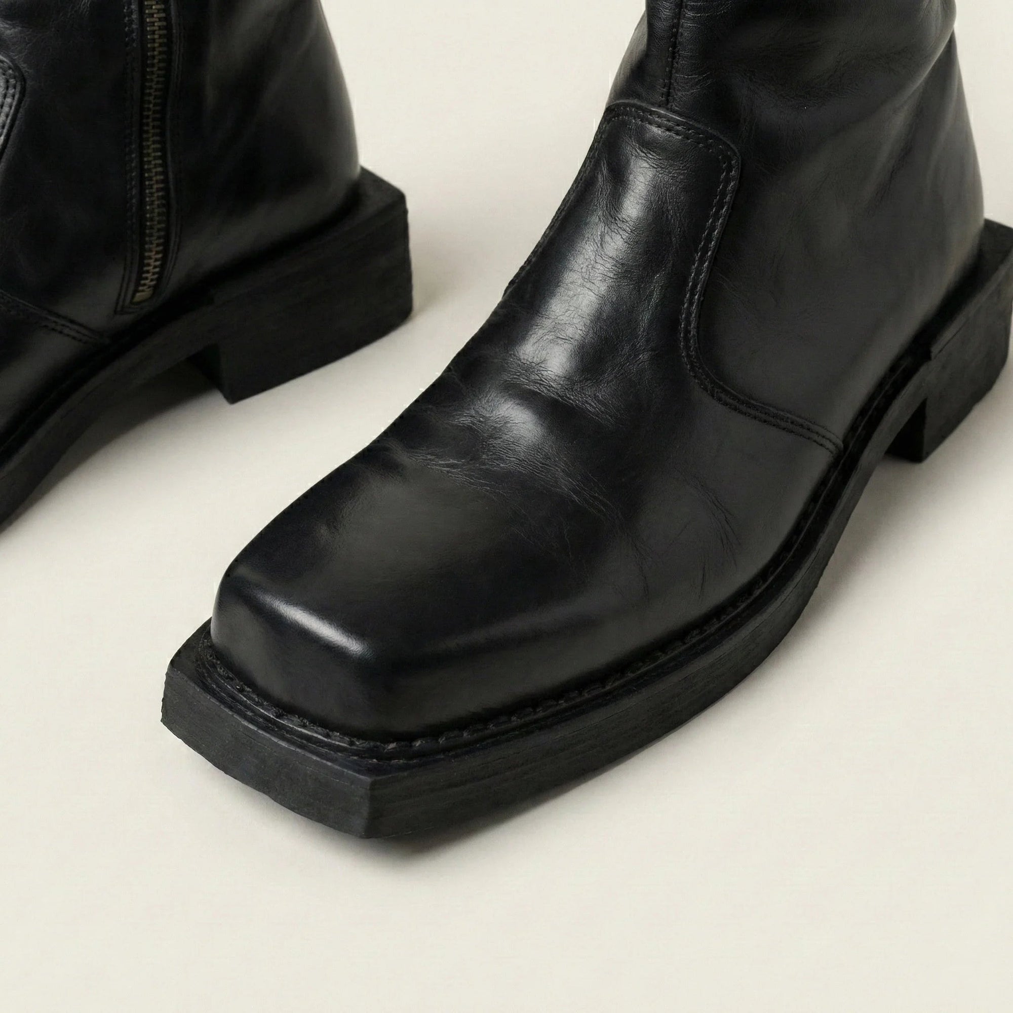 The Vanguard Square-Toe Boot Wayne Studio.