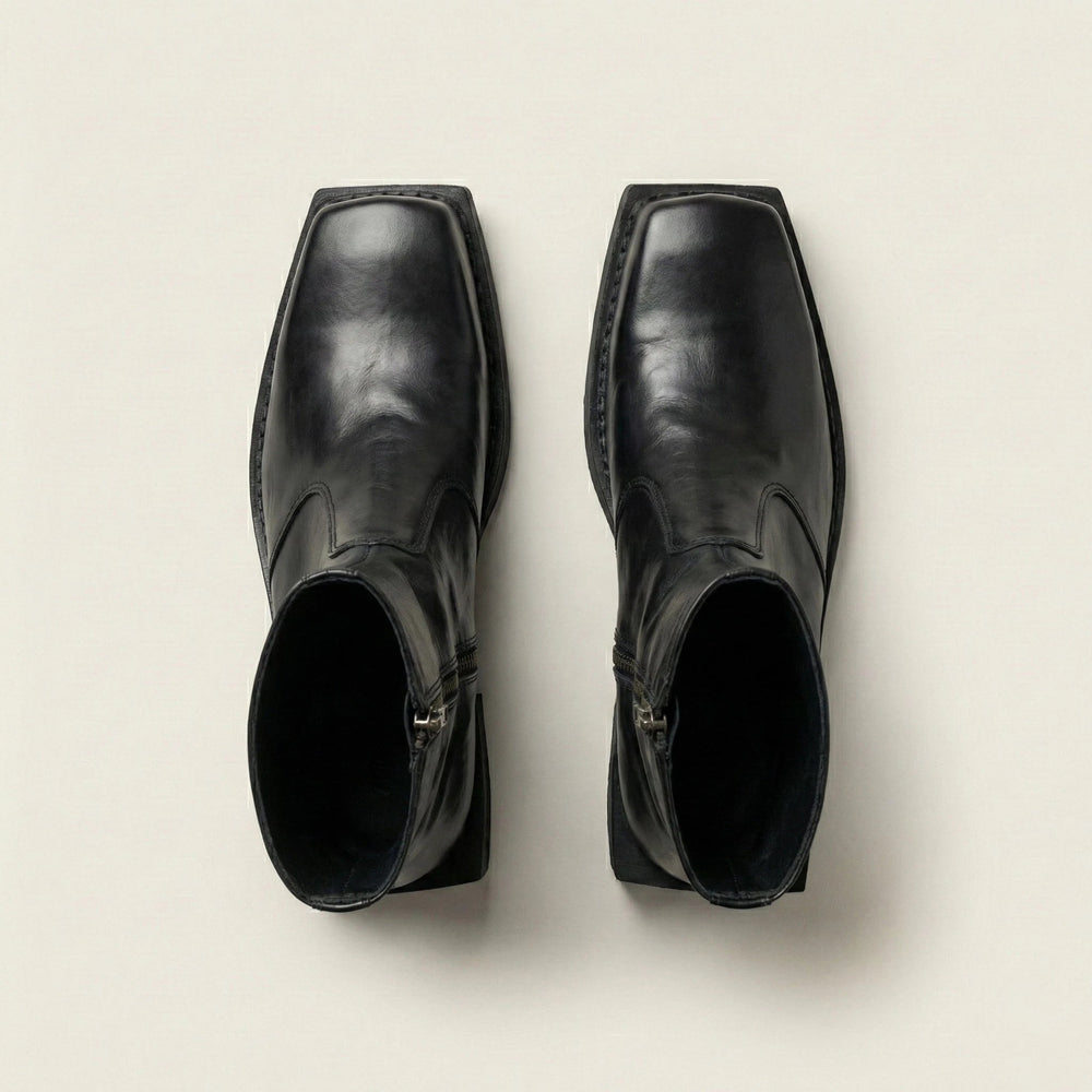 The Vanguard Square-Toe Boot Wayne Studio.